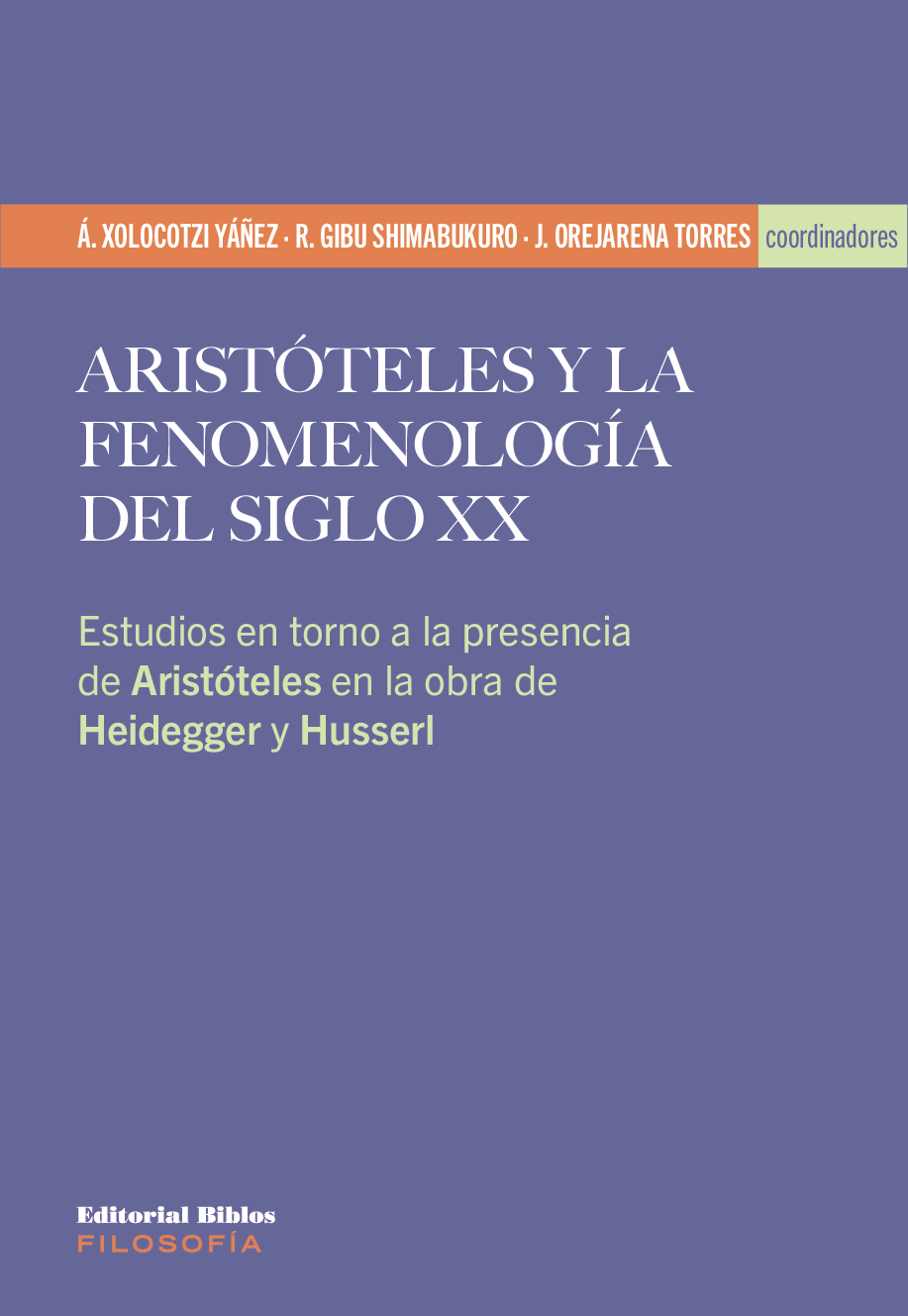 Aristóteles y la fenomenología del siglo XX.