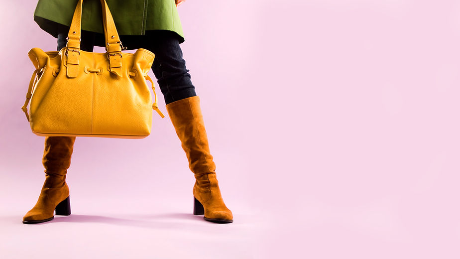 yellow purse