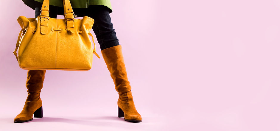 yellow purse