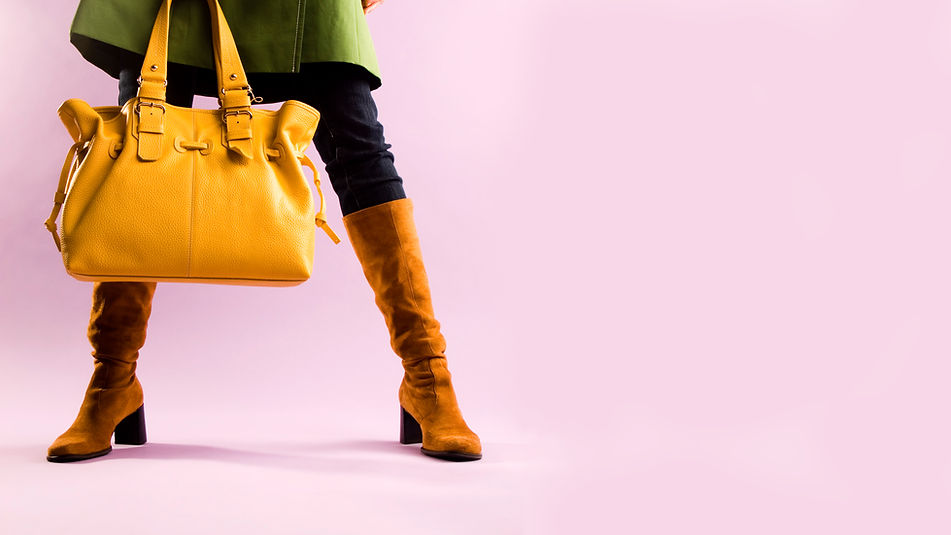 yellow purse