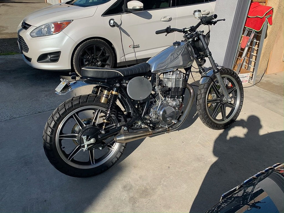 Yamaha SR Brat Custom photo 2