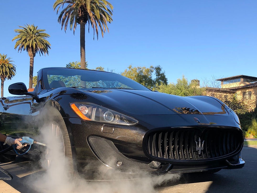 Maserati Gran Turismo getting a steam sanitization