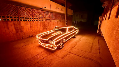Custom LED Light Chevrolet Chevelle SS Malibu Autobahn Picture Cars