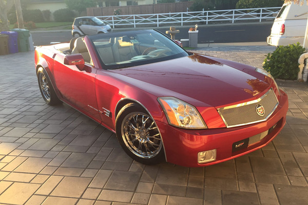 Cadillac XLR, movie car rental for productions in LA