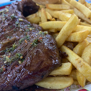 Grilled Skirt Steak & Fries