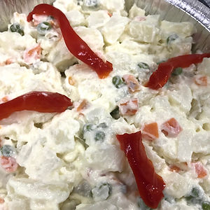 Ensalada de papas (ensalada rusa)