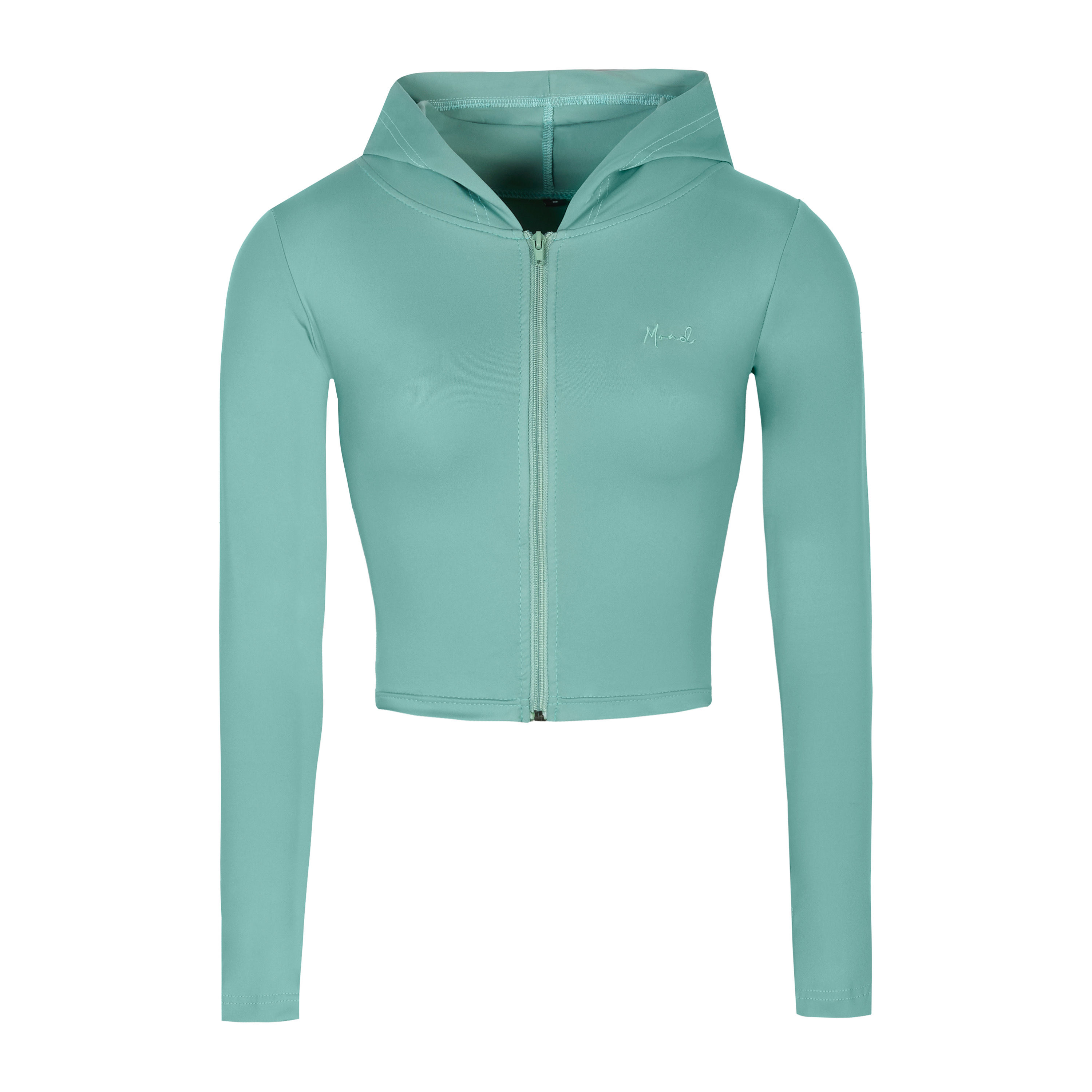 Sculpted Zip Through Hoodie