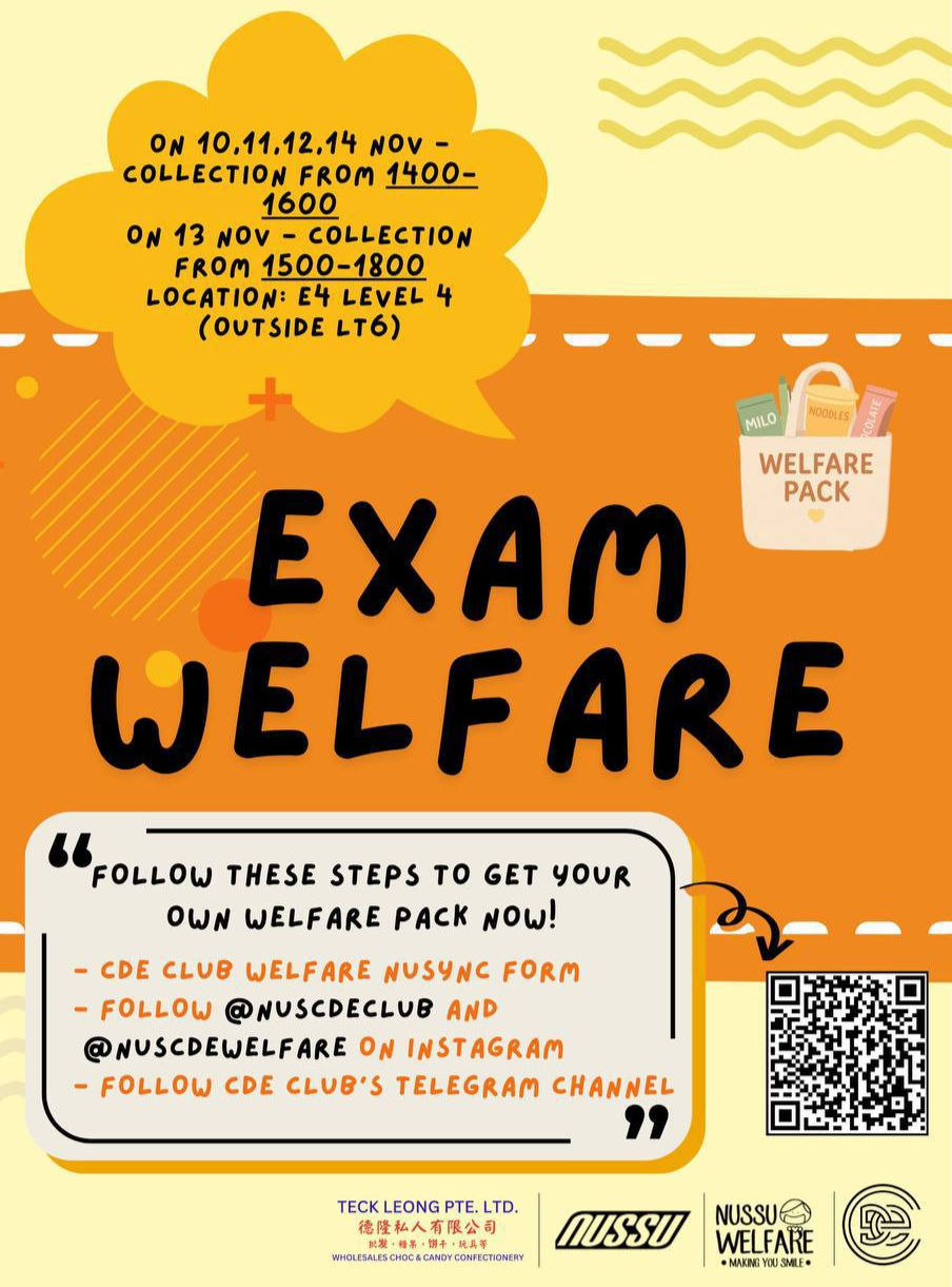 Sem 1 Exam Welfare Pack
