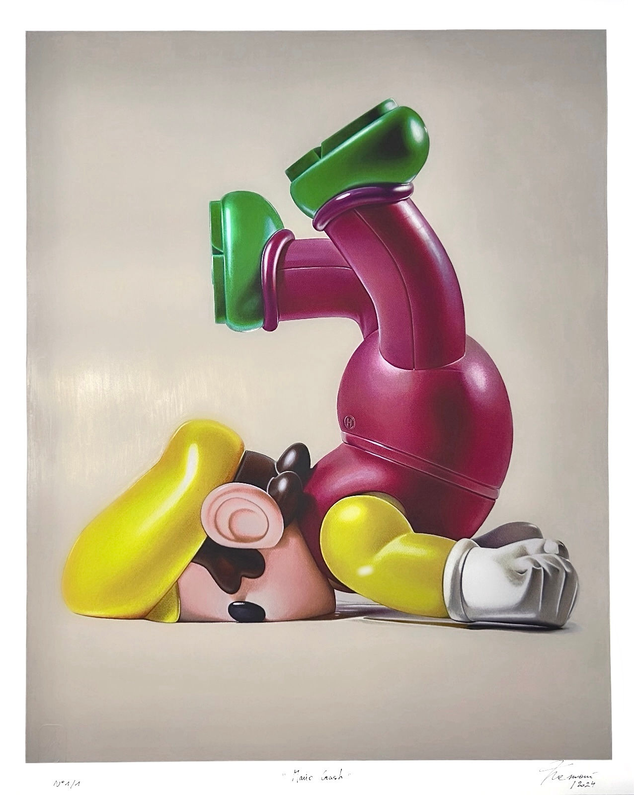 Mario Crash / Limited prints