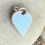 Thumbnail: Solid Sterling Silver Hammered Heart Pendant 
