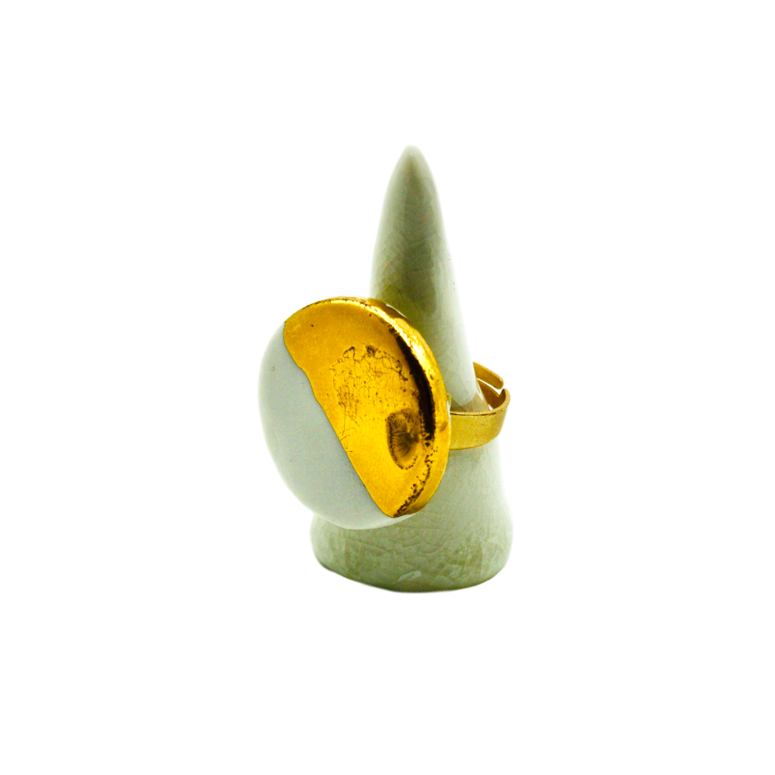 CONO CRAQUELADO BLANCO