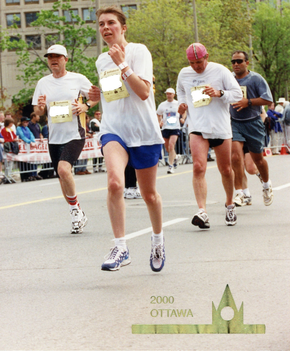 half marathon race running