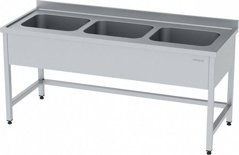 3 EVYELİ TEZGAH ALT TABLASIZ