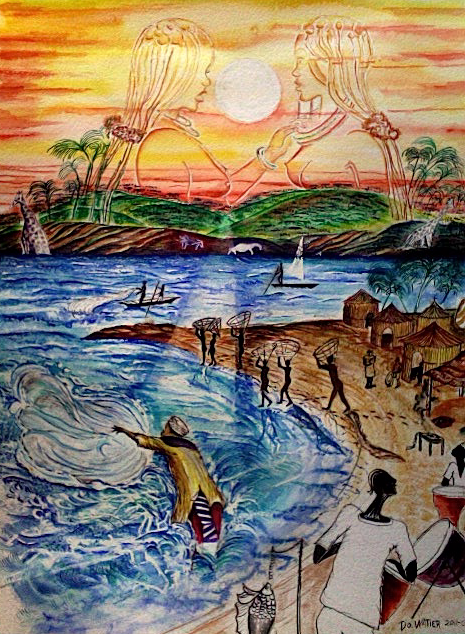 Poster Fest Nuit d'Afrique 2013