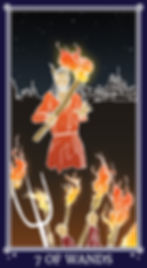 7 of Wands