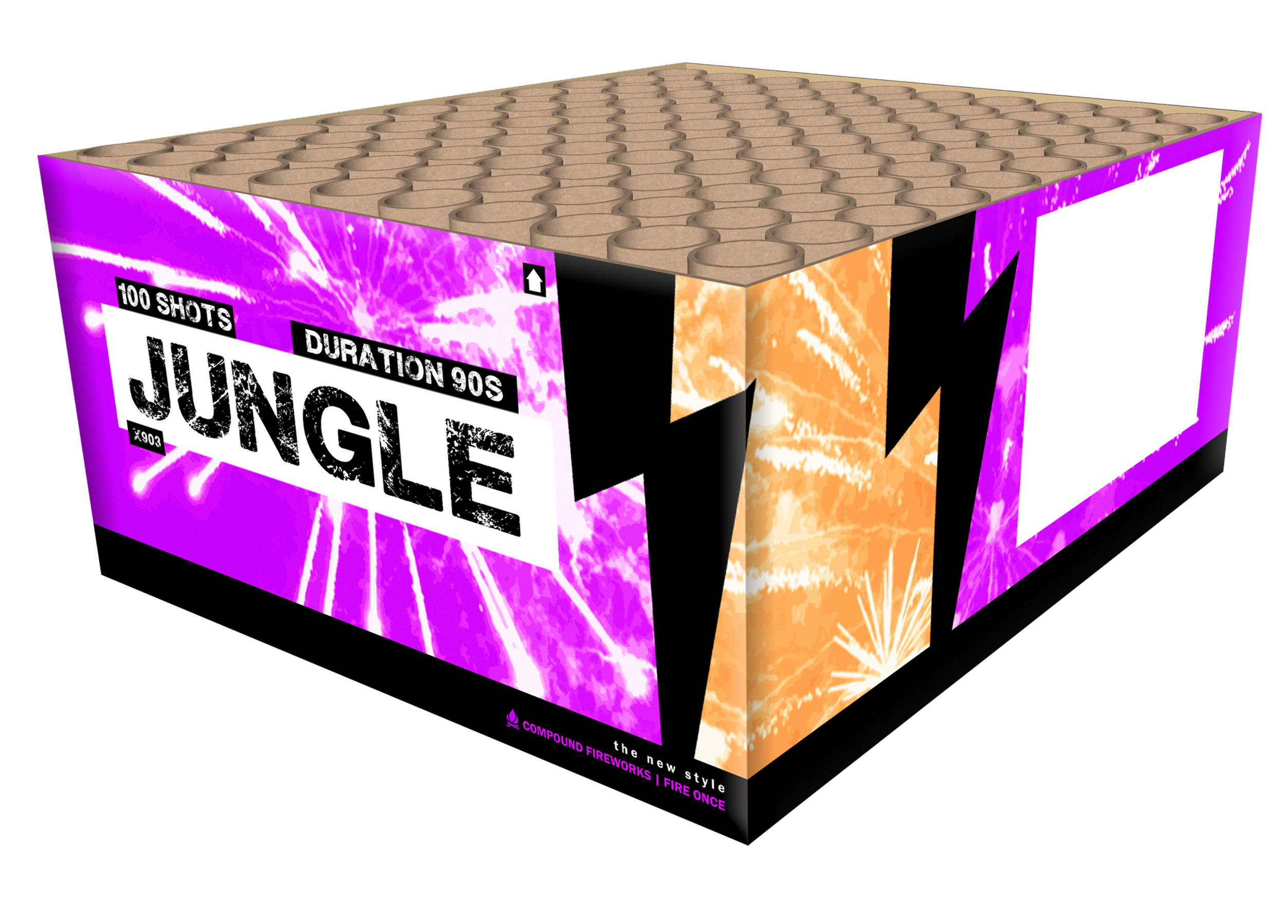The Jungle - 100 Schuss XXL Verbundfeuerwerk KATAN