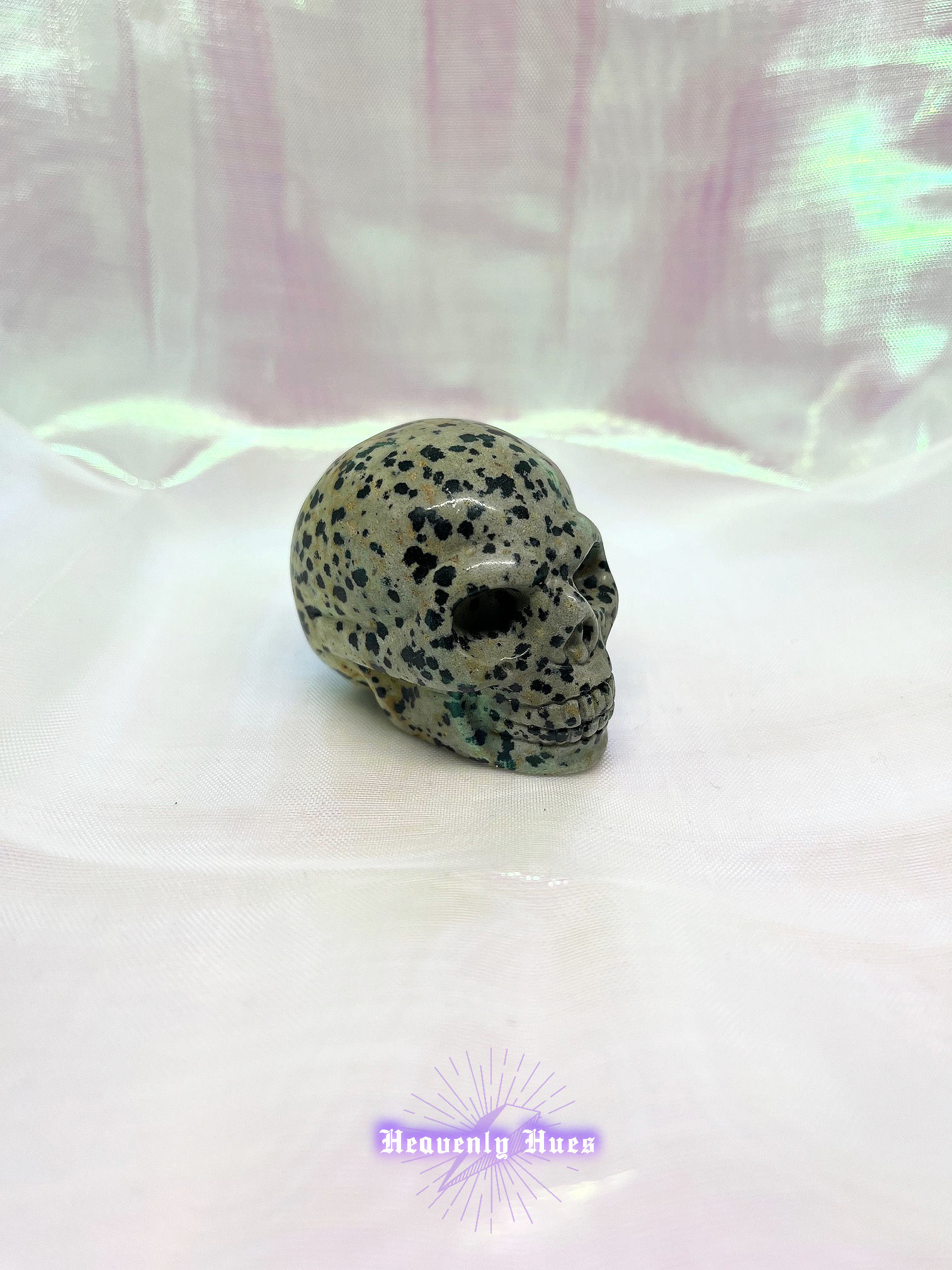 Dalmatiër Jaspis Schedel 5 cm