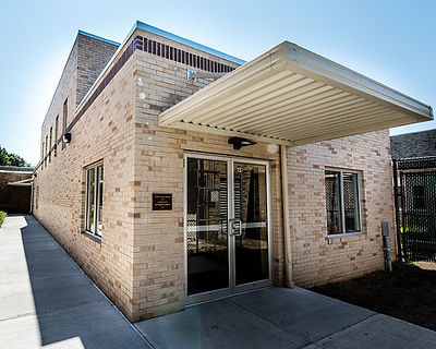 Paramus Catholic High School music conservatory project exterior doors