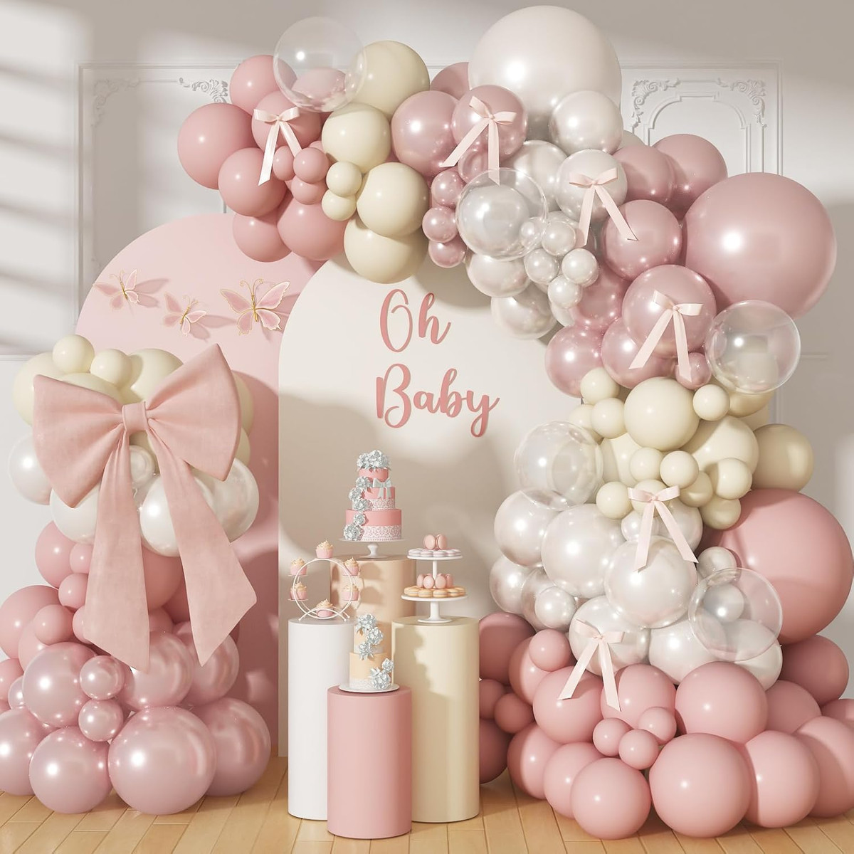 Soft Colors Themed Arch