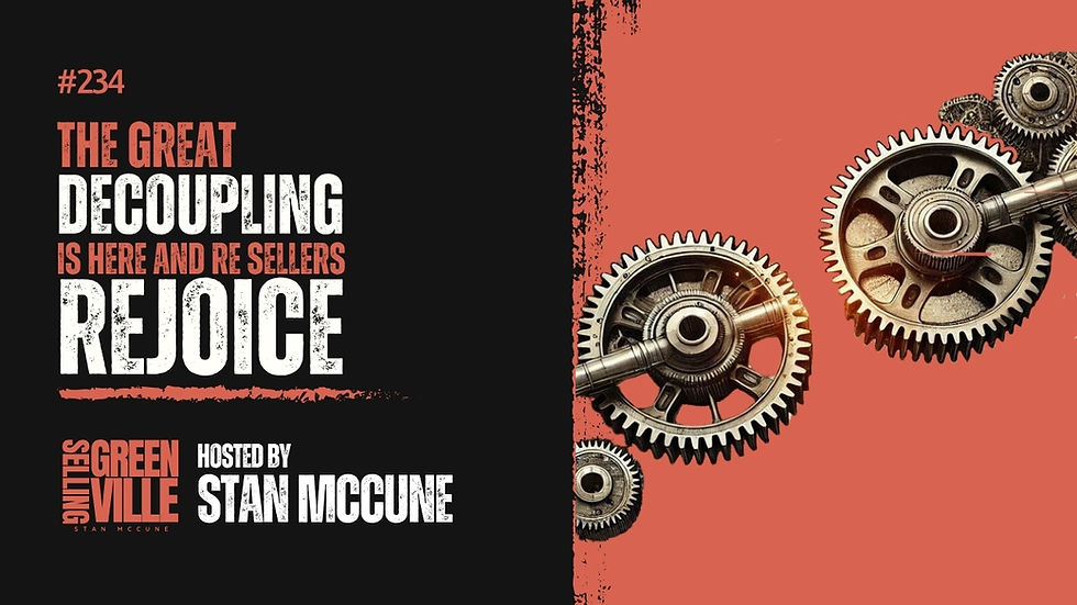 The Great Decoupling is Here, and RE Sellers Rejoice