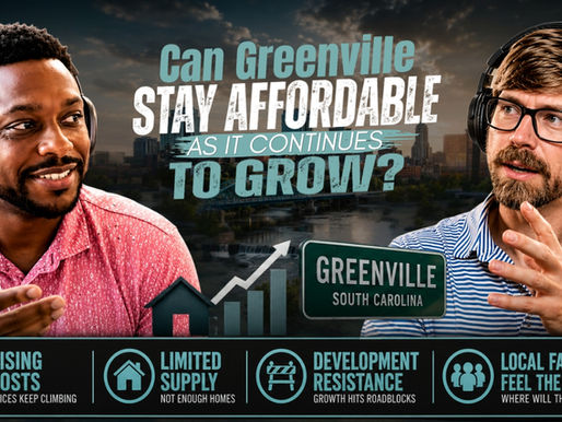 Can Greenville Stay Affordable as It Continues to Grow?