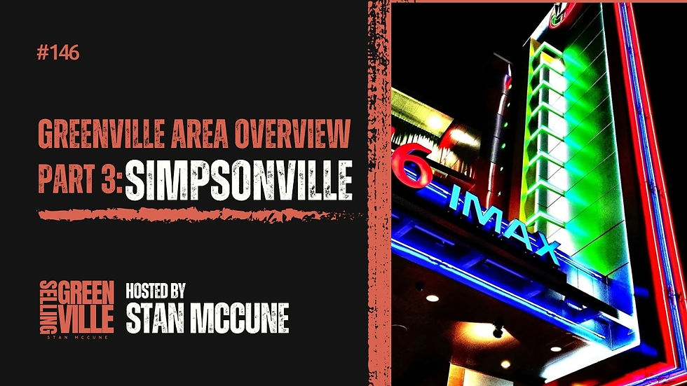 Greenville Area Overview Part 3: Simpsonville