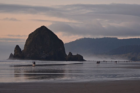 Cannon Beach in Octover