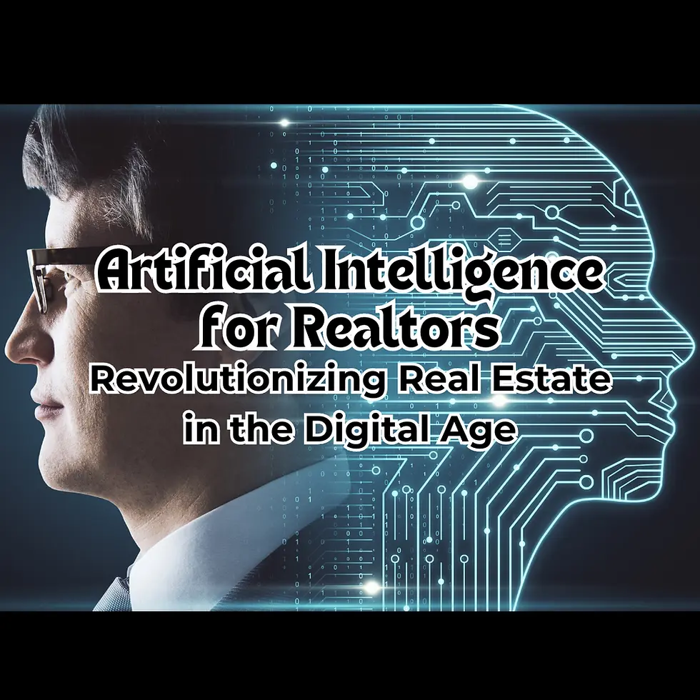 Image of a man and circuit lines showing Artificial Intelligence for Realtors