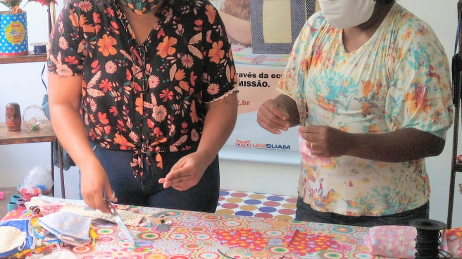 MUSIVA FORMA GRUPO PRODUTIVO COM ARTESÃS DE PROJETOS SOCIAIS PARA CONFECÇÃO DE MÁSCARAS DE TECIDO