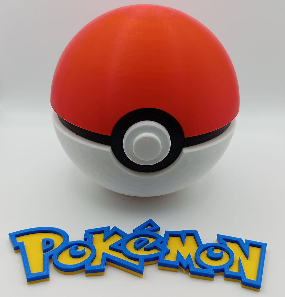 Large Display Pokeball & Sign