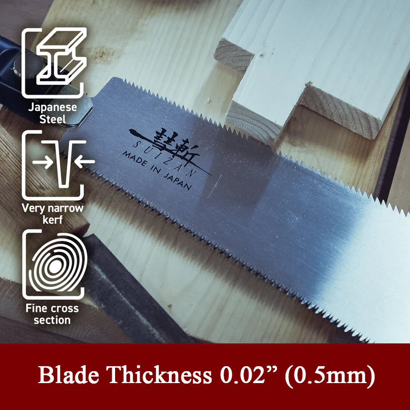 Thumbnail: Suizan 8" Ryoba (Double Edge) Japanese Pull Saw