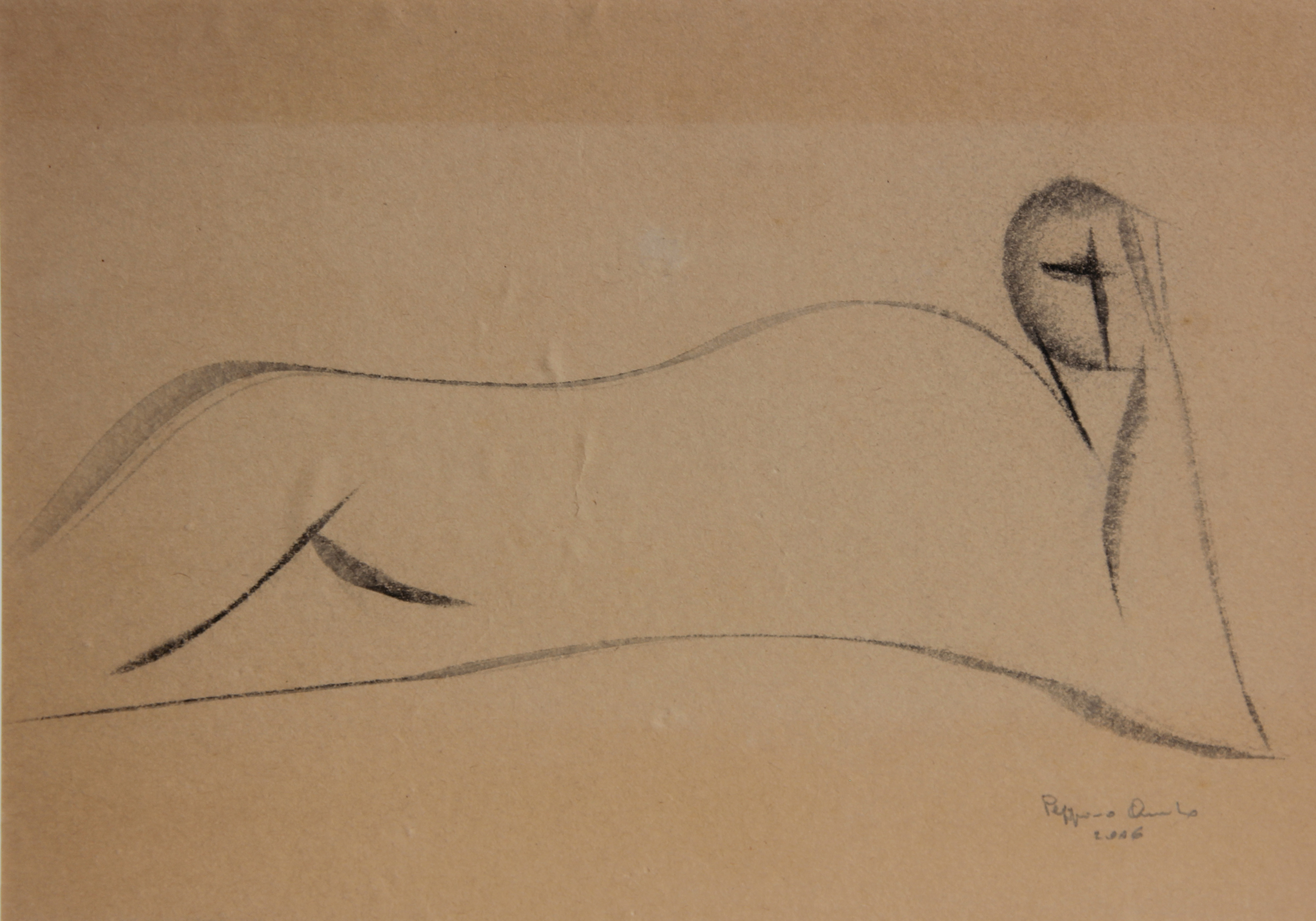 Meditazione, studio, 2006 - 29x20 cm