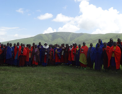 Tanzanian water scarcity village