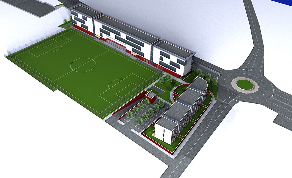 campo da calcio e strutture