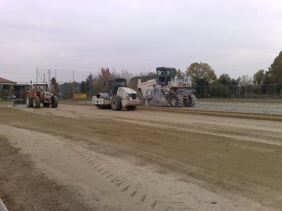 I lavori in via Gagliardotti