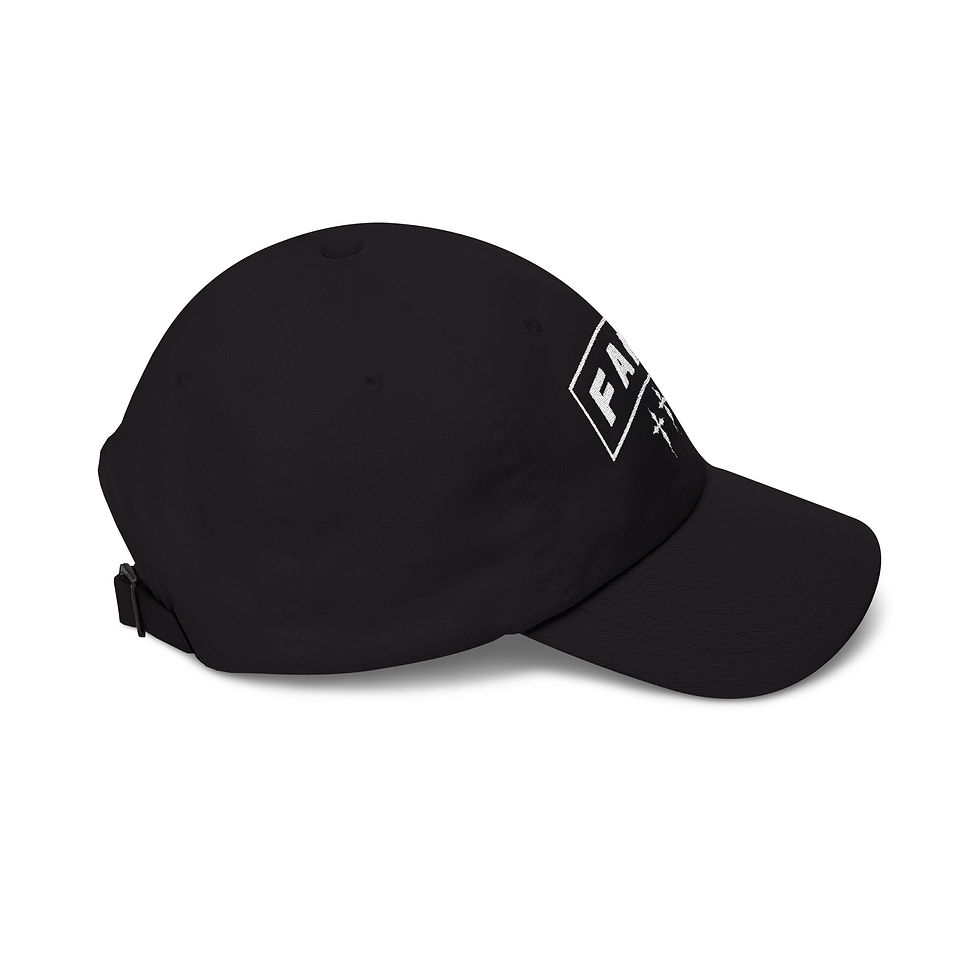 Thumbnail: FAITH Embroidered Classic Dad Cap 