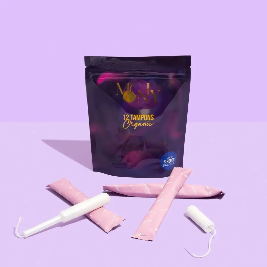  Moonly Organic Cotton Tampons (