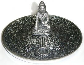 Aluminum Buddha Incense Cone Burner