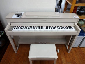 YAMAHA ヤマハ 電子ピアノ Clavinova クラビノーバ CLP-545WA イス付き ヘッドホン付き 2015年製 買取しました。
