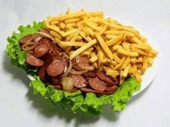 Batata Frita com Calabresa image