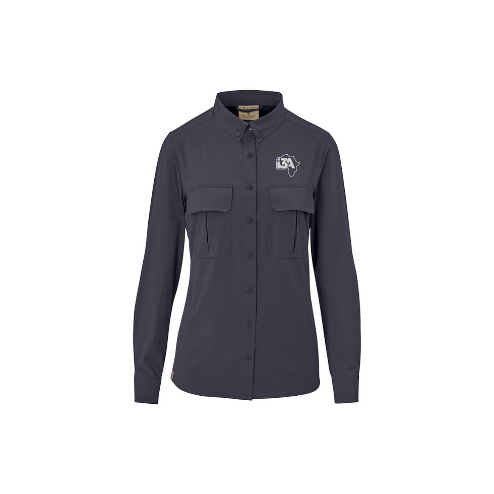 i3A Ladies Nomad Shirt - Charcoal