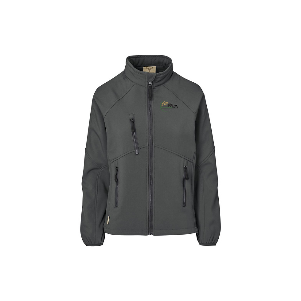 Agri Innovasie Trail Softshell Jacket Ladies - Charcoal