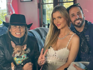 Deborah Von Brod, Joanna Krupa and Street Rescue Director Jose Iorio,