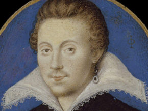 Detail from 'Portrait Miniature of possibly Sir Philip Sidney', ? Nicholas Hilliard, c.1600 © Victoria and Albert Museum London
