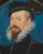 Detail from 'Robert Dudley, 1st Earl of Leicester'. Nicholas Hilliard, 1575 © National Portrait Gallery