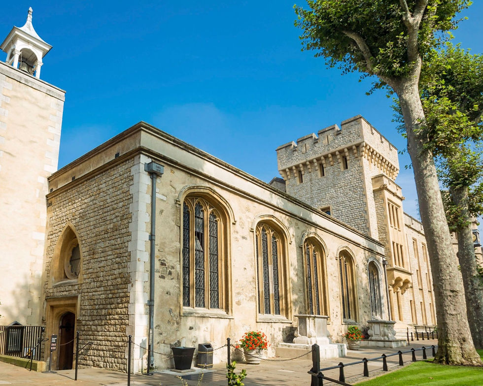 Chapel of St Peter ad Vincula, Tower of London ©Historic Royal Palaces