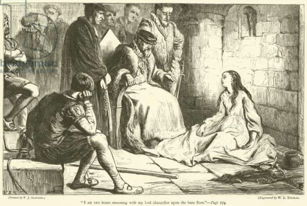 From 'The Book of Martyrs by John Foxe edited by William Bramley-Moore (Cassell, c 1880)' © Bridgeman Images