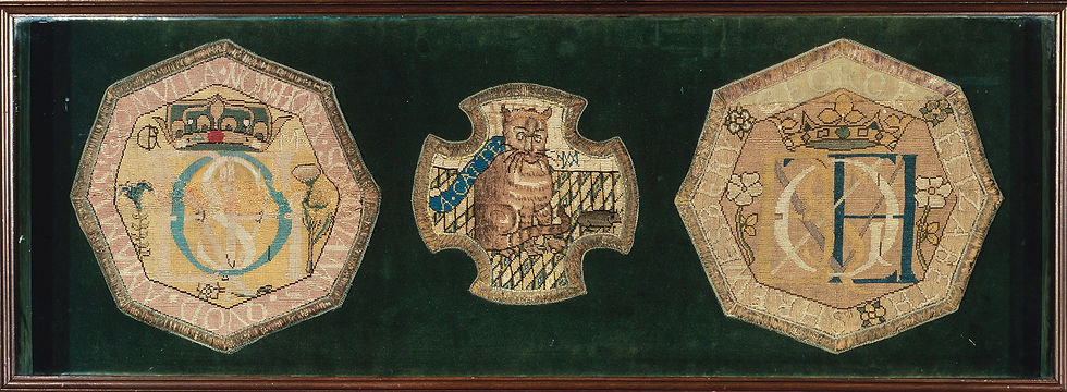 Embroidered Panel, c.1569-84 © Royal Collection Trust