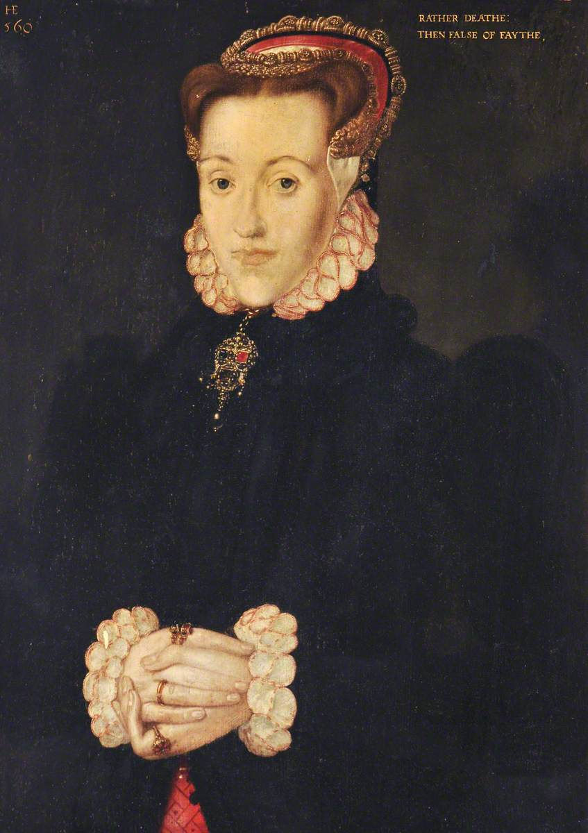 'Portrait of a Lady, Called 'Anne Ayscough or Askew (1521–1546), Mrs Thomas Kyme' by Hans Eworth (1560) © National Trust Images