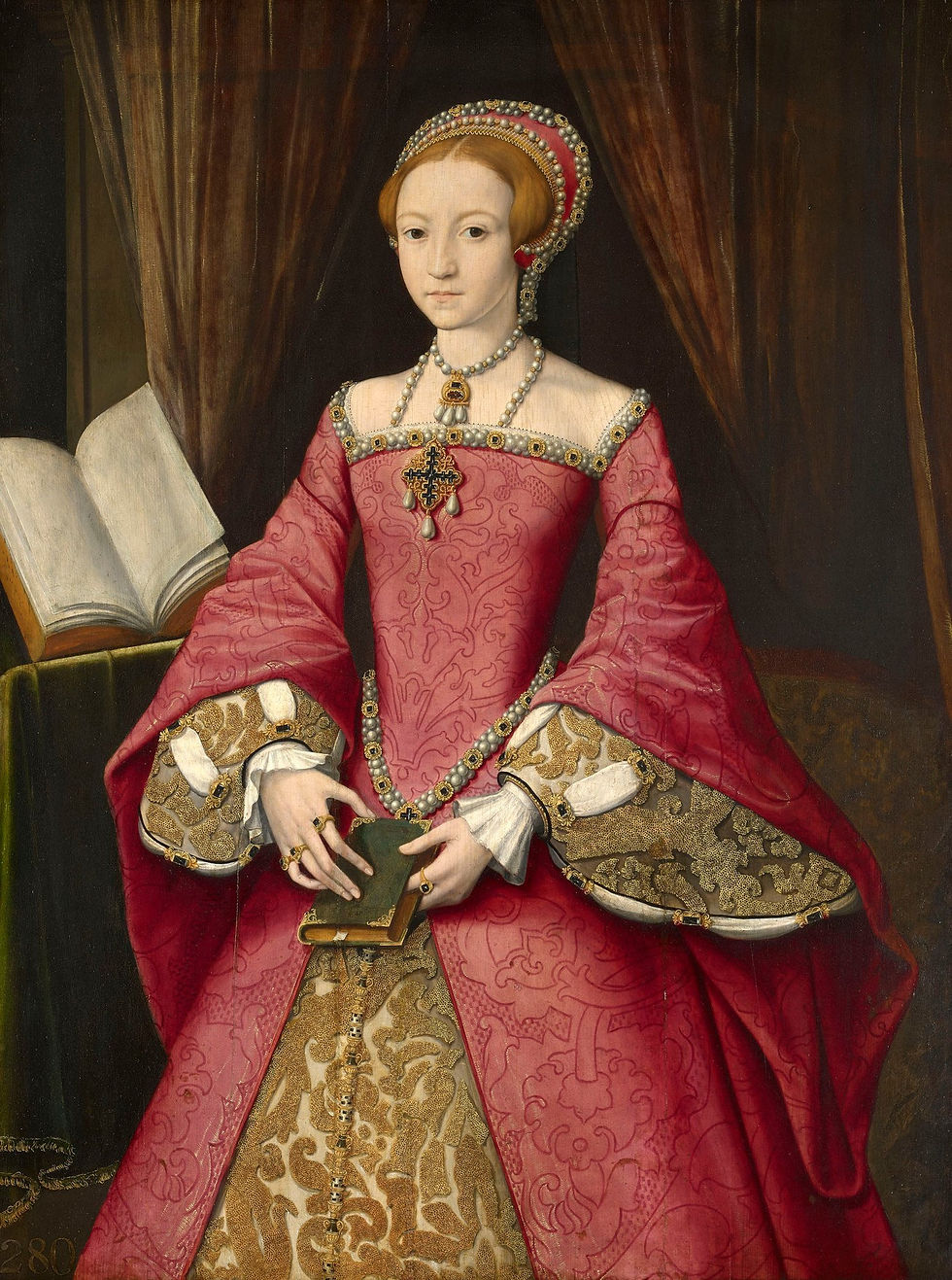 Elizabeth I when a Princess c.1546 ©Royal Collection Trust